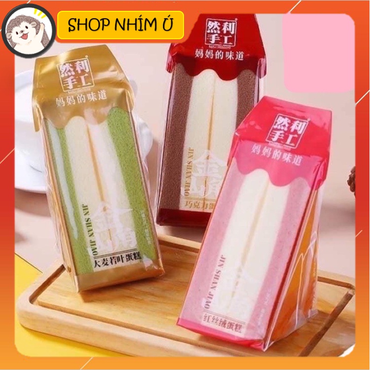 Bánh bông lan tam giác Lợi Nhiên có 3 vị lựa chọn