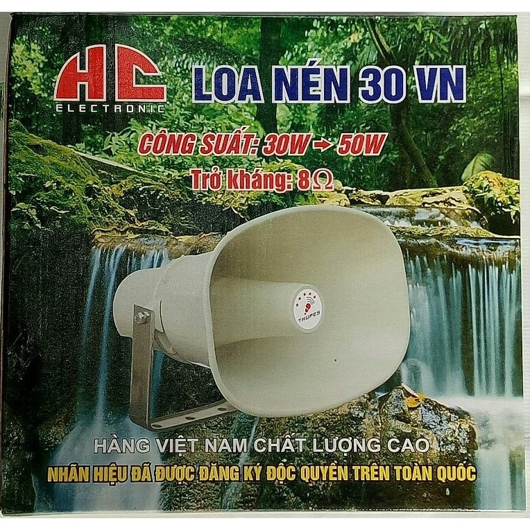 [Mã ELHACE giảm 4% đơn 300K] LOA PHÓNG THANH 30W HC - LOA NÉN 30W