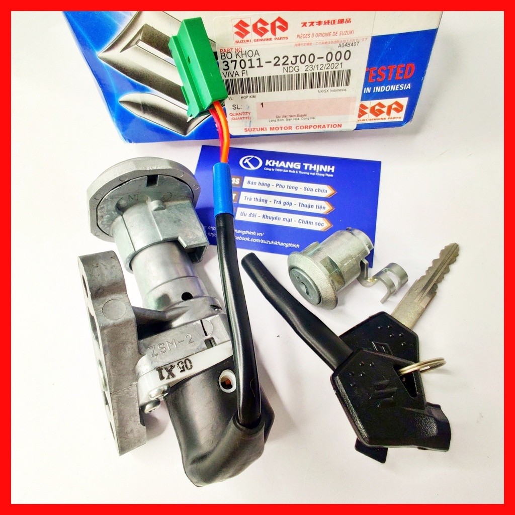 Bộ Khóa Suzuki Viva Fi - Hàng Chính Hãng