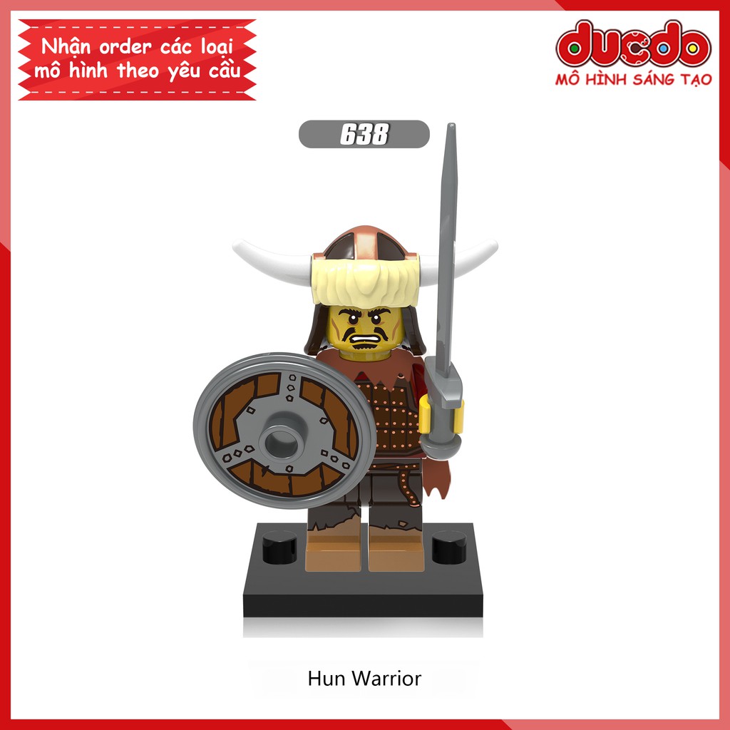 Minifigures các nhân vật thần binh, thổ dân, chiến thần siêu đẹp - Đồ Chơi Lắp Ghép Xếp Hình Mini Mô hình XINH 0163