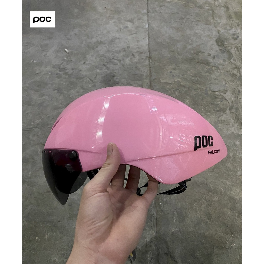 Mũ bảo hiểm chính hãng Poc Falcon màu hồng