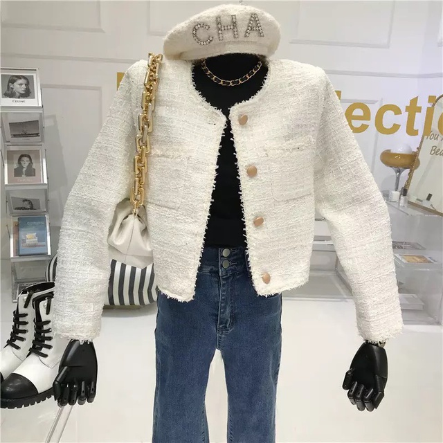 ÁO KHOÁC DẠ TWEED HOT TREND CÓ SẴN (Ảnh Thật) | BigBuy360 - bigbuy360.vn