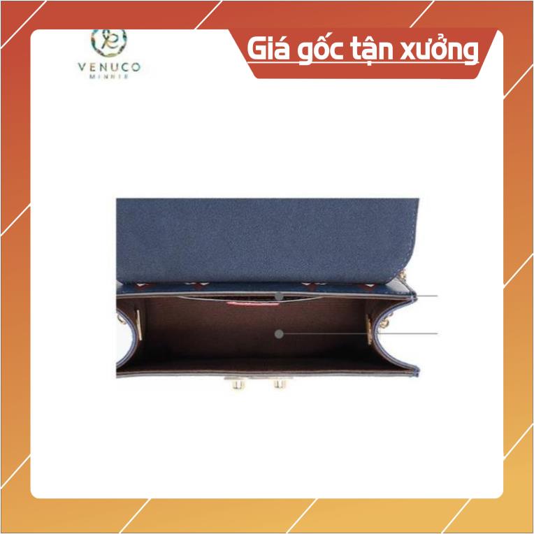 túi xách nữ đeo chéo dạng hộp flora chính hãng - Fullbox - POLO