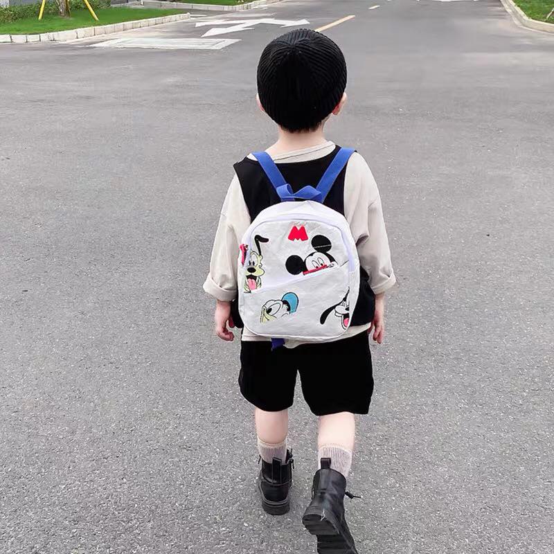 Balo Zara Mickey da PU mềm xịn xò cho bé đi học đi chơi