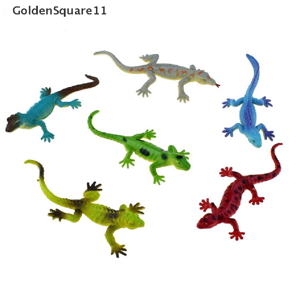 [Goldsquare11] 6 * Mô Hình Thằn Lằn Đồ Chơi Giáo Dục