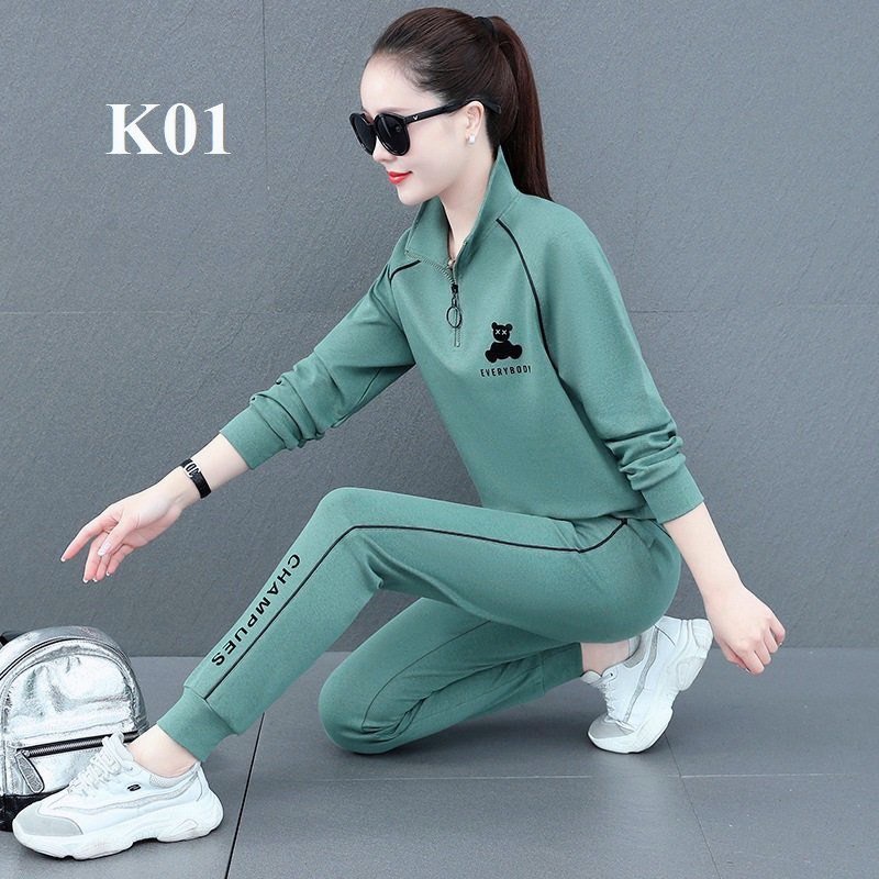 Đồ Bộ Thu Đông Dài Tay Nữ  Set Đồ Bộ Thun Nữ Thời Trang - 2023 Đủ Size 43-70Kg