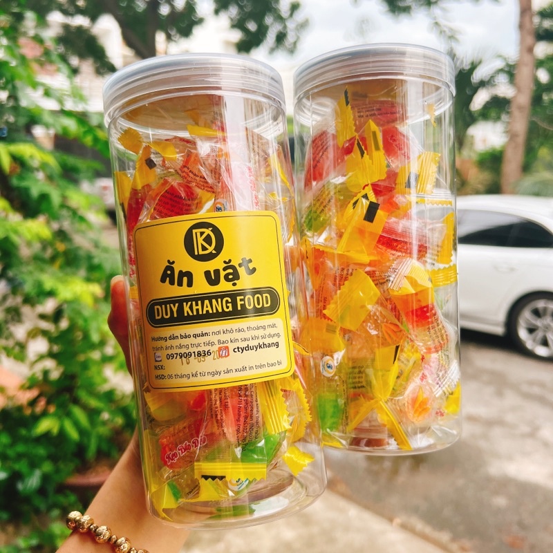 Kẹo Bắp Dẽo Nhân Mix Nhiều Vị hộp 350gr