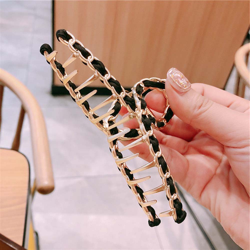 Kẹp Tóc Đuôi Ngựa Bằng Da Nhiều Màu Sắc Phong Cách Hàn Quốc Thanh Lịch Cho Nữ