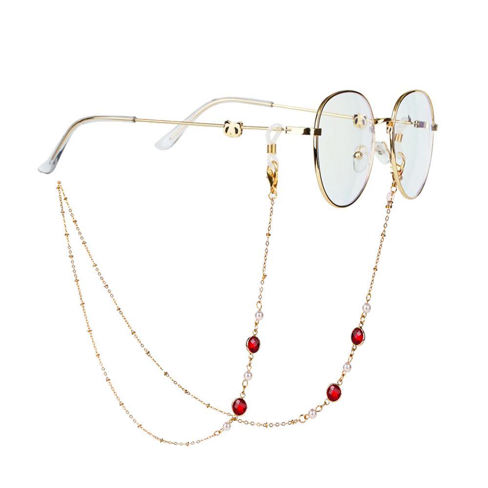 ESPO Dây Chuỗi Hạt Pha Lê Đeo Mắt Kính Giá Đỡ