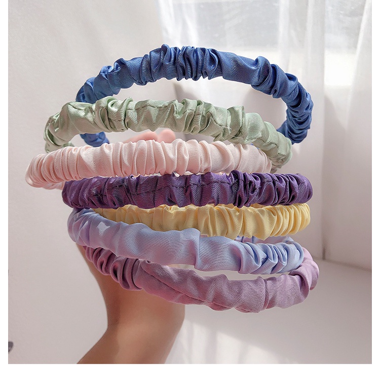 [Cài tóc] Bờm tóc vải bản to phong cách Hàn Quốc nhiều màu
