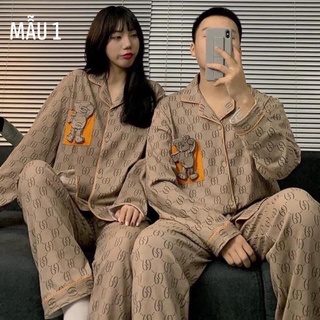   Big Size  Bộ Đồ Ngủ Đôi Nam Nữ _ Pyjama Couple 