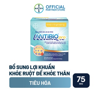 Thực Phẩm Bảo Vệ Sức Khoẻ Bổ Sung Lợi Khuẩn Antibio pro 100 Gói (1G/Gói)