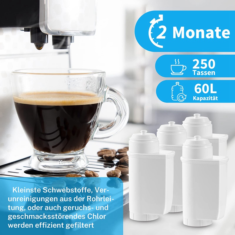 BOSCH Set 3 Bộ Lọc Nước Thay Thế Cho Máy Pha Cà Phê Siemens EQ6 EQ9 TCZ7003 Tzm70003 Tzm70033