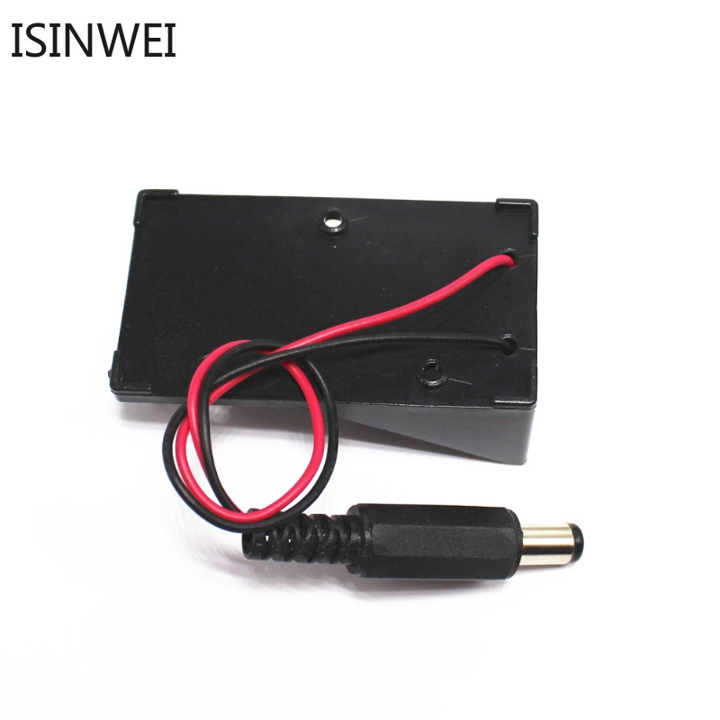 Vỏ bọc đế pin với giắc cắm DC 9V chuyên dụng