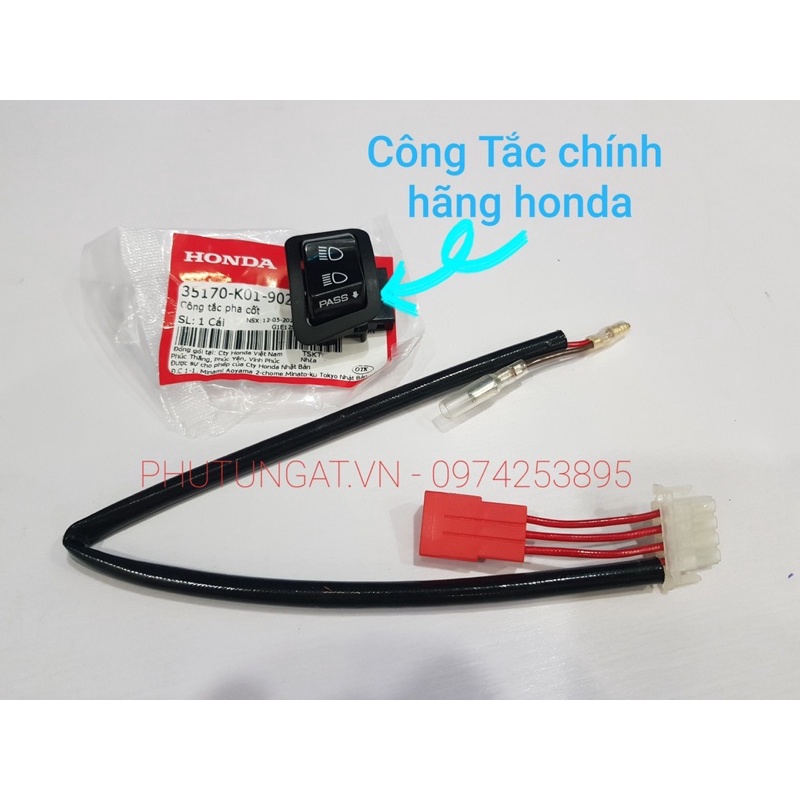 Giắc Chế passing sh xin vượt cho các dòng xe honda xài bóng halogen