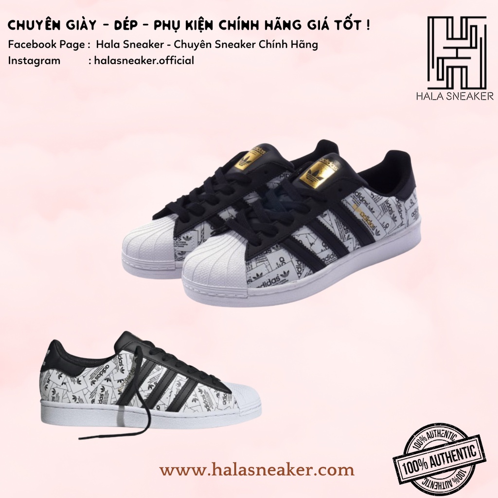 Giày Adidas Chính Hãng Superstar FV2819 - Giày Nam Nữ Authentic Shoes - Hala Sneaker