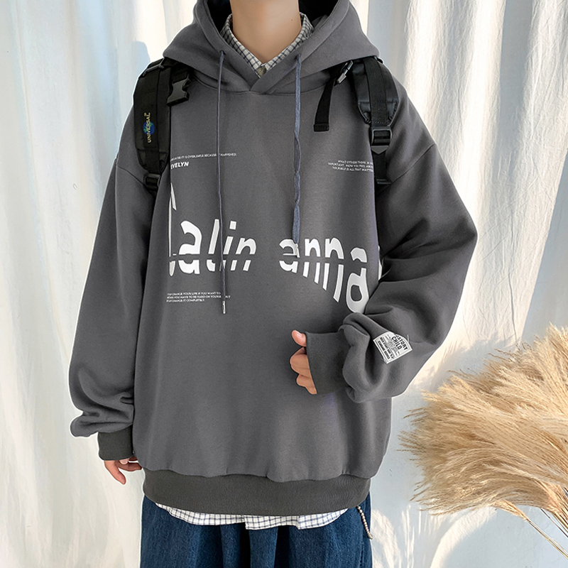 Áo hoodie dài tay dáng rộng phong cách năng động cá tính thời trang dành cho cả nam và nữ | BigBuy360 - bigbuy360.vn