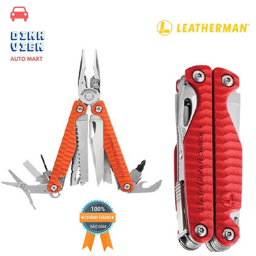 Dụng Cụ Đa Năng LEATHERMAN Charge Plus G10 Hàng Chính Hãng .Gồm 19 công cụ thích ứng cho nhiều công việc khác nhau.