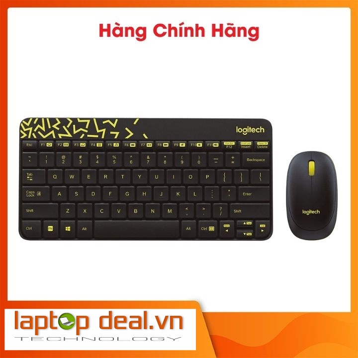Bộ Chuột Và Bàn Phím Không Dây Logitech MK240 Nano