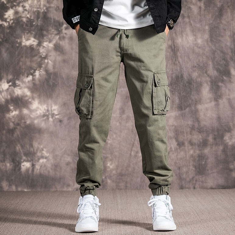 Quần Kaki Nam Cạp Chun Dáng Rộng Phối Túi Thời Trang Zenkocs3 mã DQ07 | BigBuy360 - bigbuy360.vn