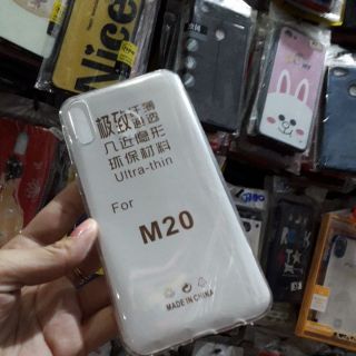 Ốp lưng trong suốt Samsung Galaxy M20 dẻo mỏng