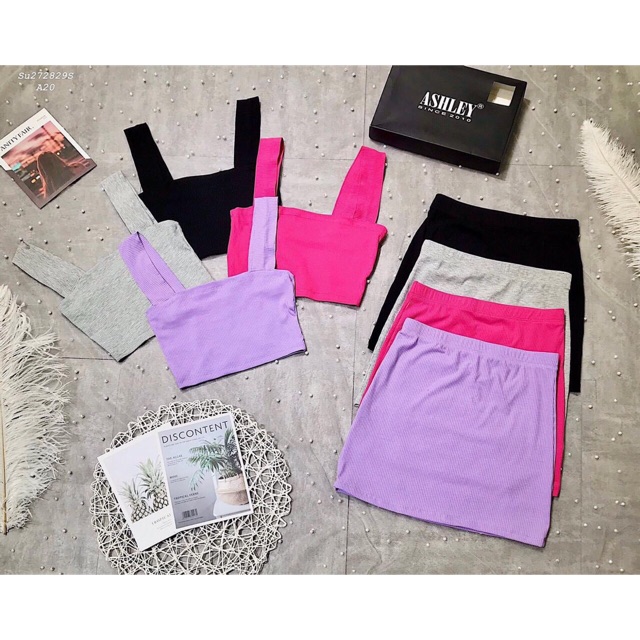 Set trang phục 2 dây xinh (kx)