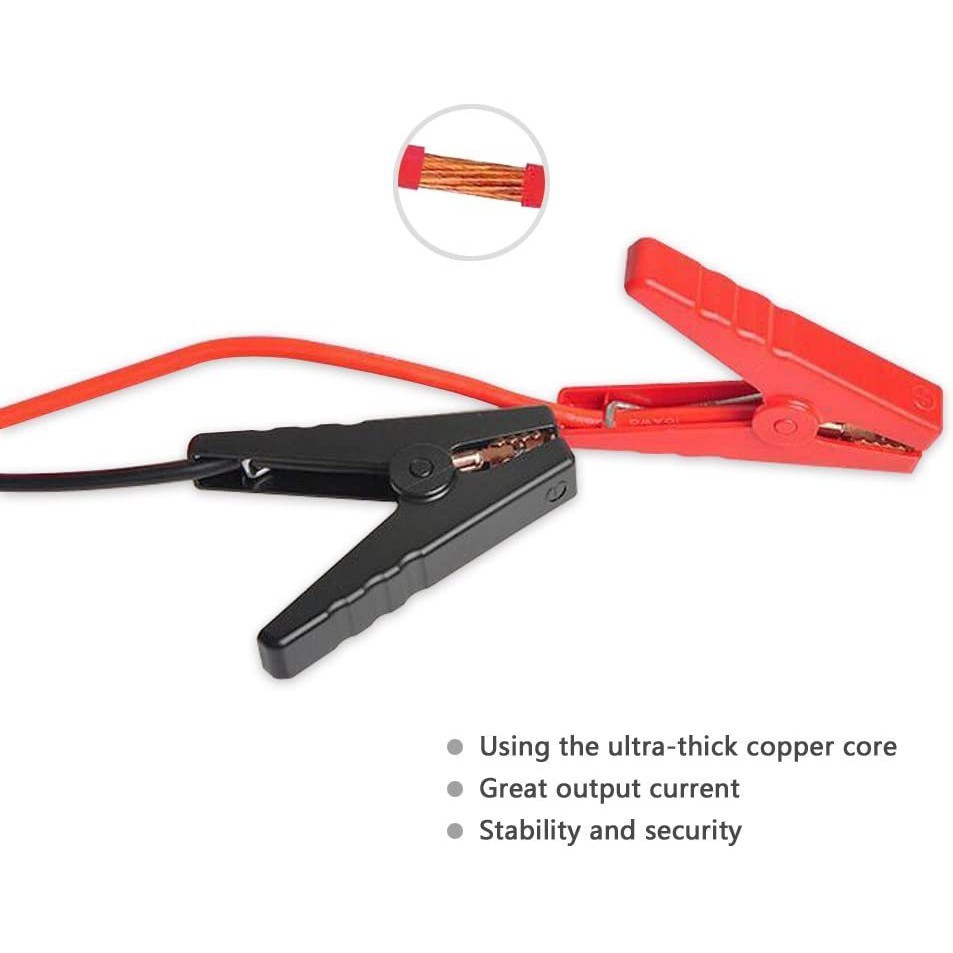 Dây Kích Nổ Ô Tô - Car Jump Starter Clips