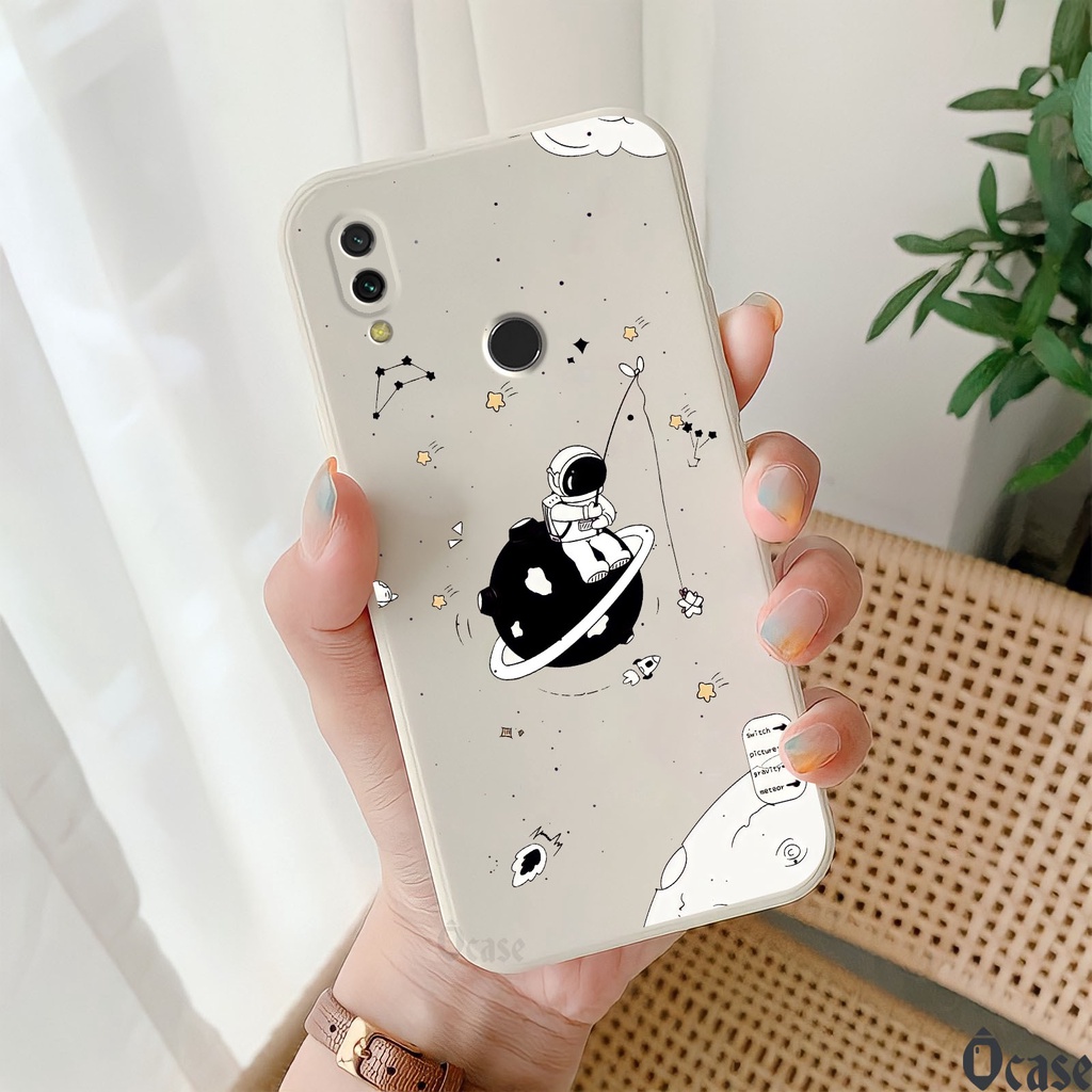 Ốp lưng Xiaomi Redmi 7 / Redmi Y3 in hình Nasa vũ trụ cạnh viền vuông có bảo vệ camera