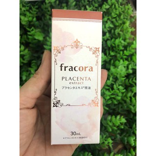 Serum Nhau Thai Heo sáng da mờ nám Fracora Nhật Bản 30ml
