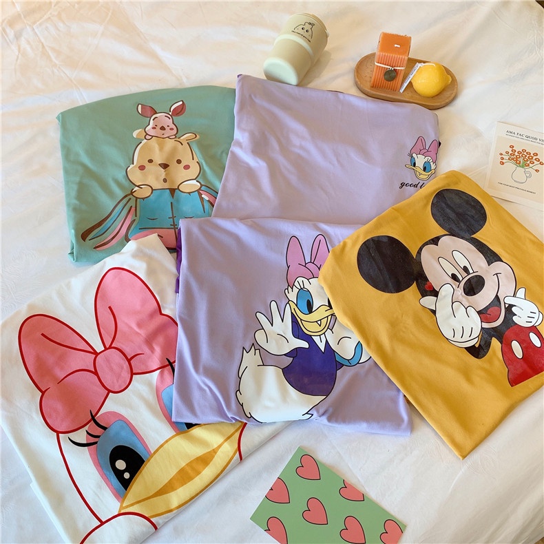 Đồ ngủ nữ bigsize đồ bộ mặc nhà pijama nữ quần dài 50-70Kg TOZZO chất thun cotton  cute dễ thương mặc ở nhà mùa hè BCD01