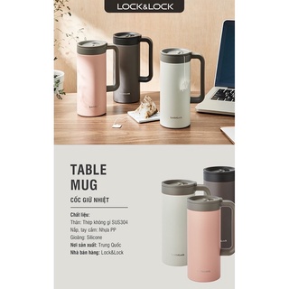 Cốc giữ nhiệt Lock&Lock Table Mug 473ml - LHC4247 (3 màu)