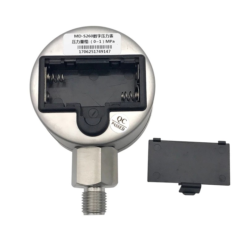 Đồng Hồ Đo Áp Suất Dầu Và Nước gas Điện Tử Thông Minh Bằng Thép Không Gỉ Độ Chính Xác Cao 0-25mpa