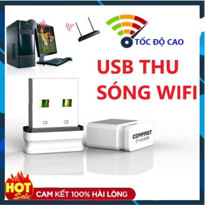 USB Thu Wifi Comfast CF-WU815N Không Cần Đĩa Cài- Kết Nối Nhanh