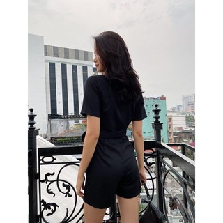 Jump tay ngắn cột eo