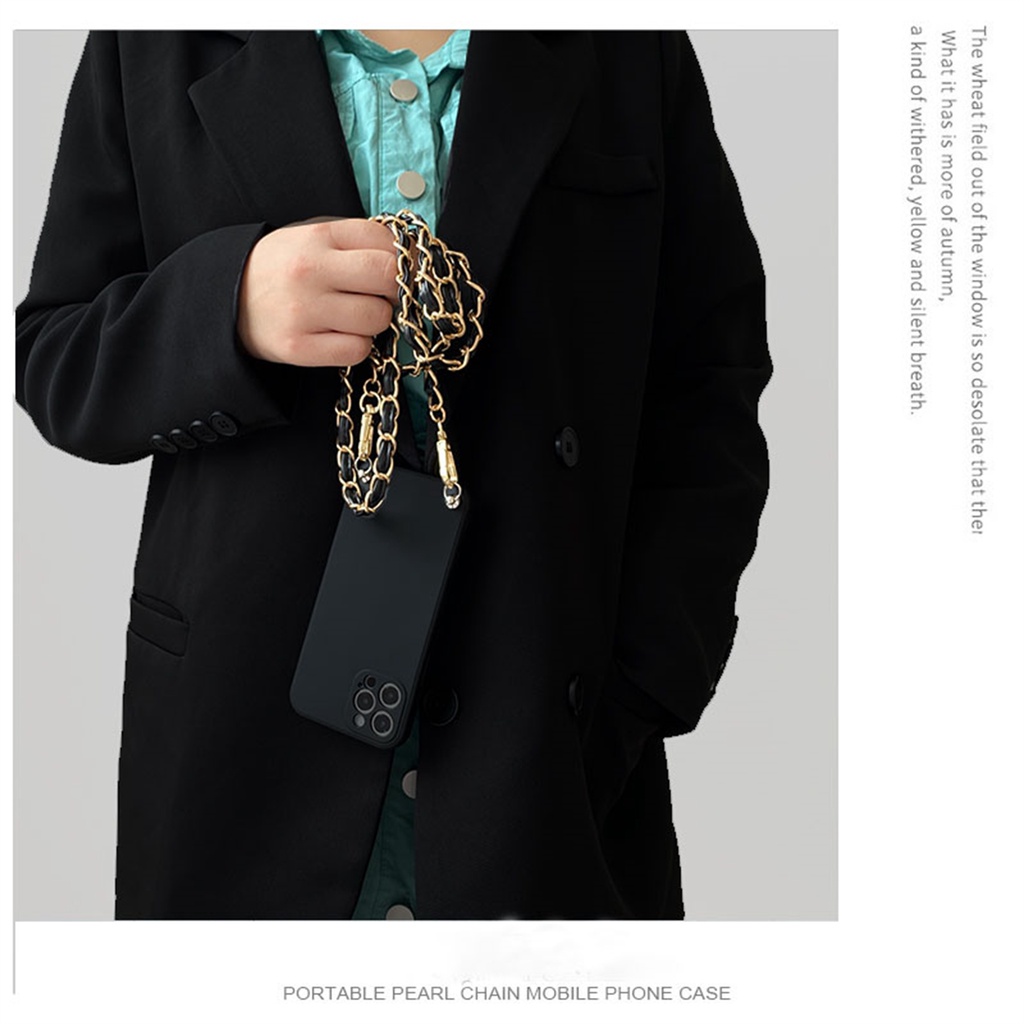 Ốp Điện Thoại Có Dây Đeo Chéo Cho Iphone 13 11 12 Pro Max XR X XS Max 7 8 Plus SE 2022 13pro Max 12pro 11 Pro Max