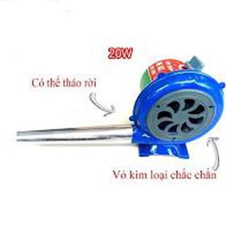 Quạt thổi bếp 35W có chỉnh tốc độ cánh sắt, quạt thổi bếp than bếp lò dây đồng loại 35w