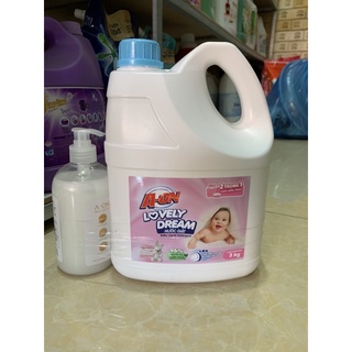 Nước giặt A-on 2in1, bình 3kg