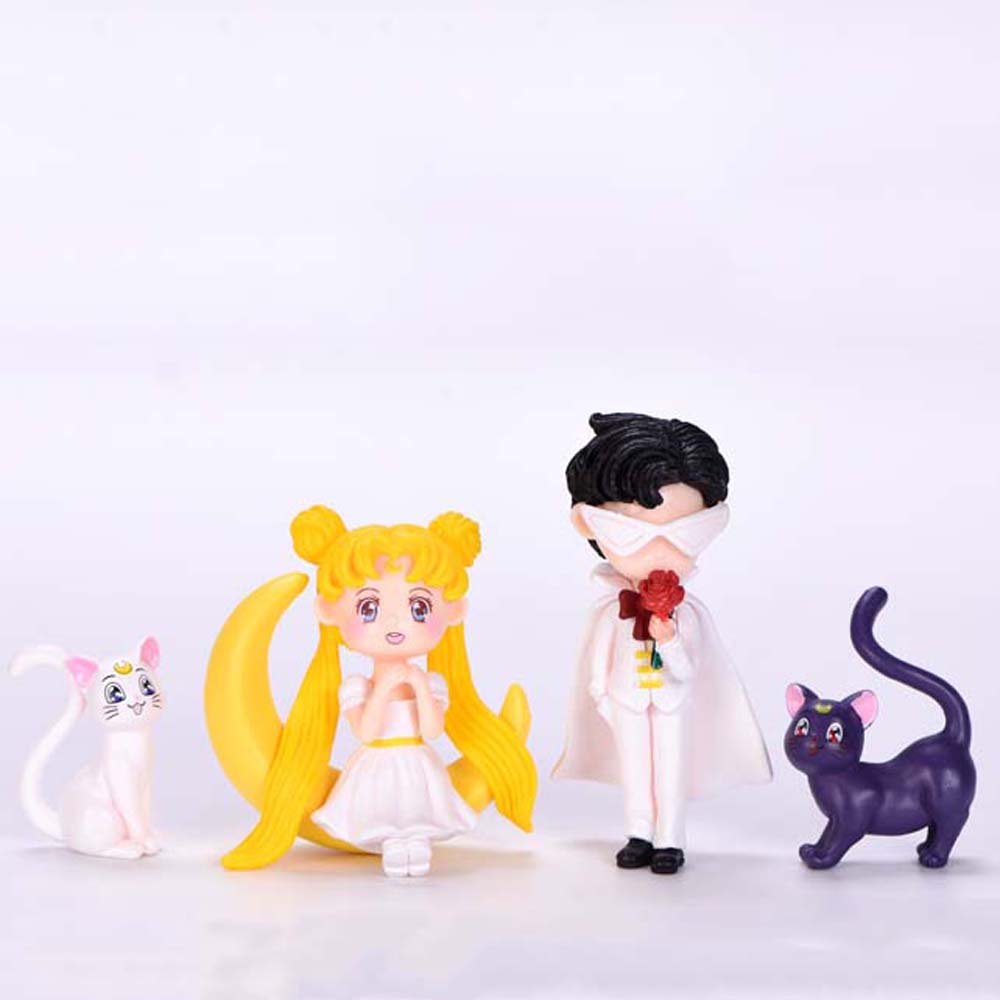 SAILOR MOON Đồ trang trí Thủy Thủ Mặt Trăng Trang Trí Đáng Yêu