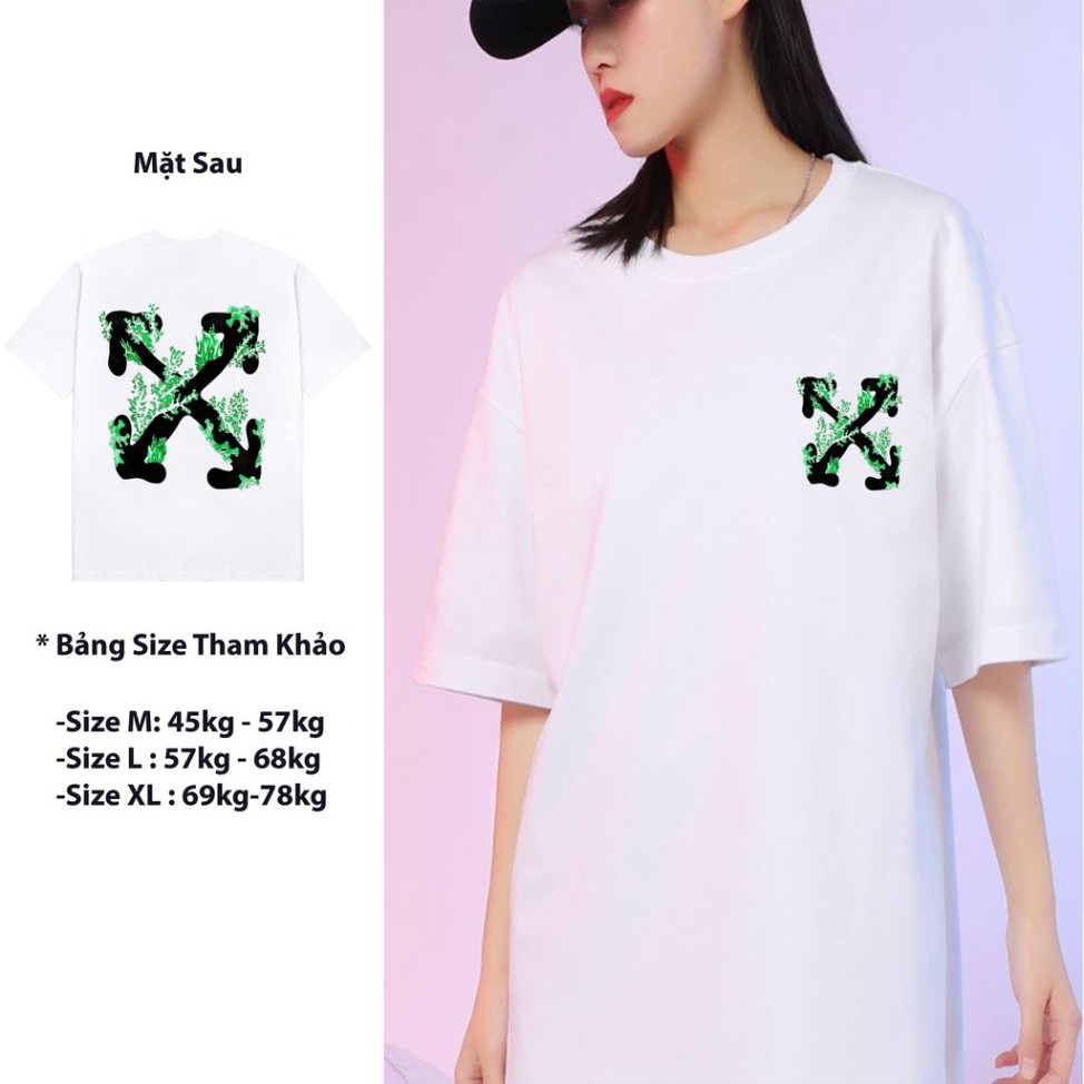 [ ẢNH THẬT + ĐỦ SIZE ] ÁO THUN, ÁO PHÔNG TAY LỠ UNISEX FORM RỘNG OVERSIZE OFF WHITE FREESHIP M37