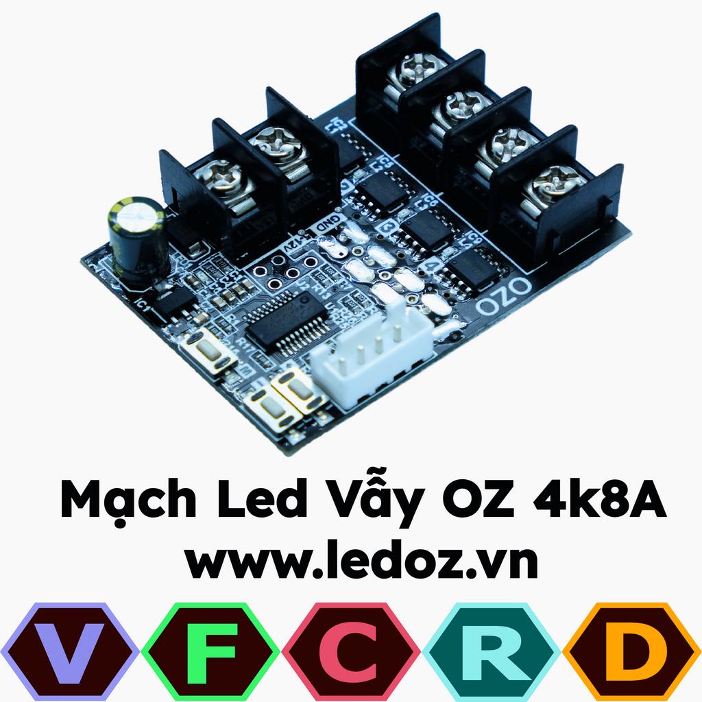 Mạch điều khiển led vẫy 4 kênh 8A