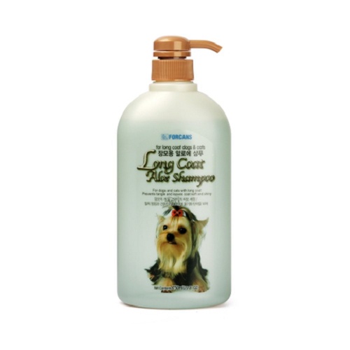 FORCANS Dầu gội dành cho chó mèo lông dài hương nha đam 750ml - Petemo Pet Shop