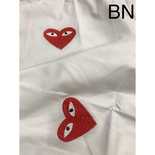 ÁO SƠ MI ĐÔI THÊU TIM_BN9250(KÈM ẢNH THẬT)