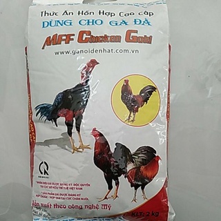 Thức ăn hỗn hợp cho gà đá MFF chicken Gold( 2kg)