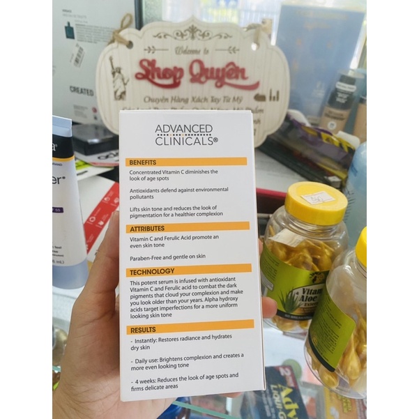 SSERUM VITAMIN C ADVANCED CLINCAL