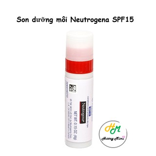 Son dưỡng môi Neutrogena lip moisturizer sunscreen SPF15