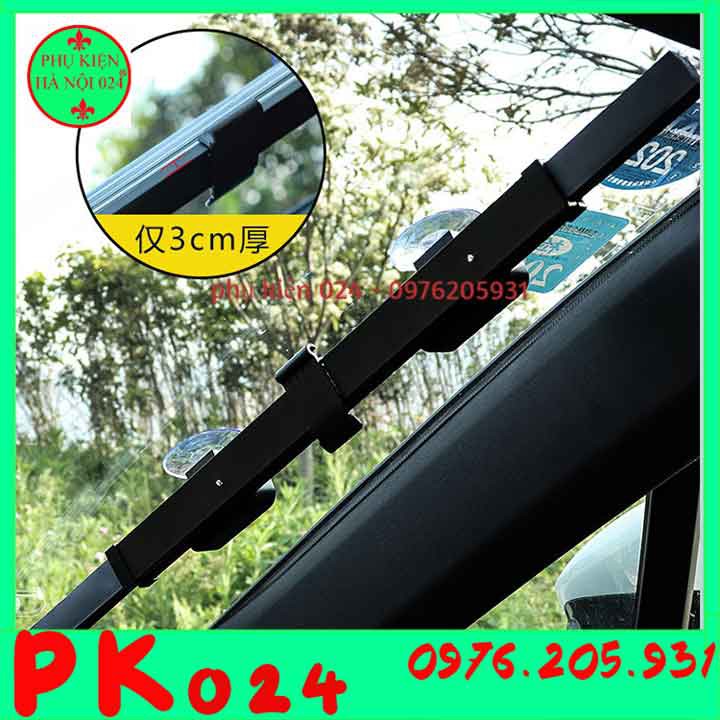 Rèm Che Nắng Kính Lái Xe Ô Tô Tự Động  Cách Nhiệt Chiều Rộng Từ 46-80cm Cho Mọi Loại Xe