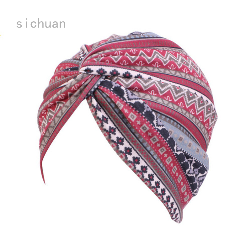 Mới Mũ Turban Mềm Mại Thắt Nơ Xinh Xắn Cho Nữ