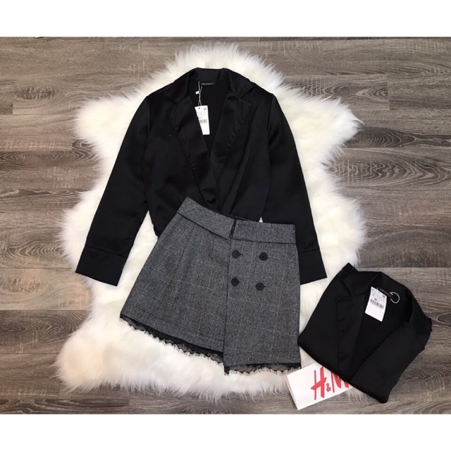 Combo áo suit+ set sơmi váy