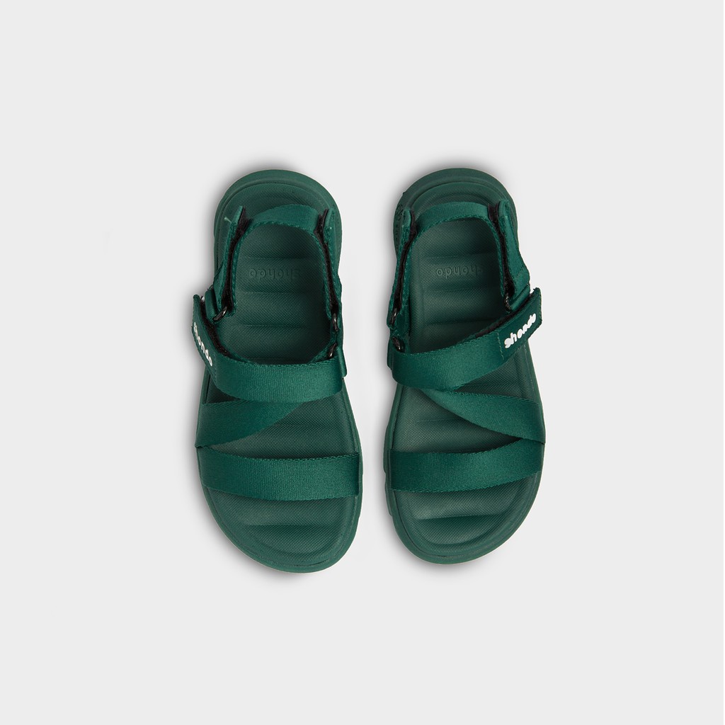 Giày sandal shondo F6 sport xanh rêu full F6S002