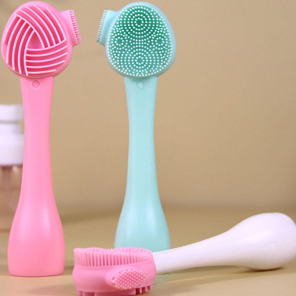 Cọ Silicone Loại Bỏ Mụn Đầu Đen Chăm Sóc Da Mặt